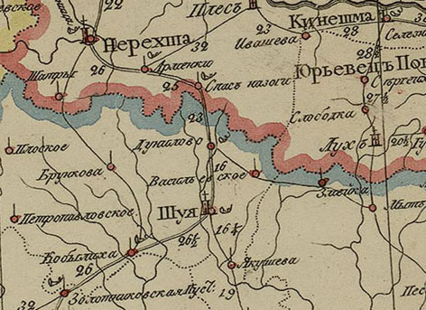Карта 1799 г.
