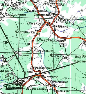 Карта 1995 г.